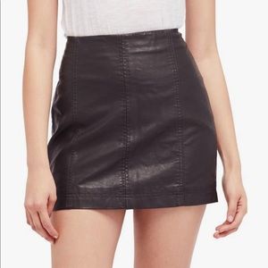 Free people vegan skirt